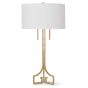 Antique Gold Greek Key Lamp