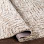 Ivory, Taupe and Brown Rug