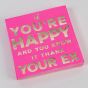 "Thank Your Ex" Cocktail Napkin