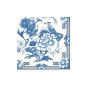 Blue and White Cocktail Napkins