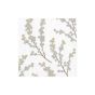 Silver Branches Cocktail Napkin