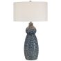 Cobalt Blue Glaze Lamp