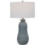 Light Blue Glazed Lamp