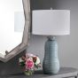 Light Blue Glazed Lamp