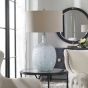 Aged White Glaze Table Lamp