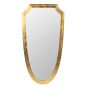 Unique Shaped Gold Mirror