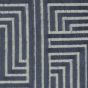 Indigo Patterned Swivel Chair