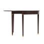 Round Dark Stain Tea Table