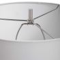 Taupe Gray Textured Table Lamp