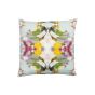 Poppy Blue Cotton Linen Pillow