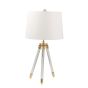Gold Acrylic Tripod Table Lamp