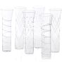 Clear Dazzle Champagne Flutes