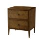 Dusk Nova 2 Drawer Night Stand