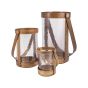 Large Glass Cylinder Lantern
