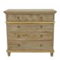 4 Drawer Natural Dresser