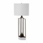 Brushed Copper Metal Lamp