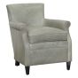 Mint Leather Lounge Chair