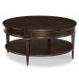 Round Mahogany Cocktail Table