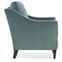 Blue Pattern Linda Club Chair