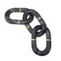 Black Marble 3 Link Chain