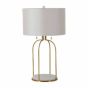 Large Gold Wire Table Lamp