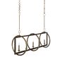 Hoop & Rectangle Pendant Light