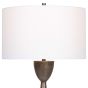 Brushed Nickel Cone Table Lamp