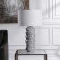 Cobalt Blue Drip Glaze Lamp