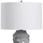 Cobalt Blue Drip Glaze Lamp