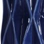 Deep Cobalt Geometric Lamp