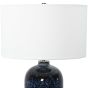 Navy, Cobalt & White Lamp