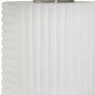White Patchwork Table Lamp