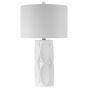 Mid-Century Ceramic White Lamp