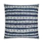 Indigo Striped Outdoor Pillow