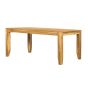 Light Warm Stained Dining Table