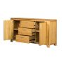 Natural Stain Buffet Cabinet