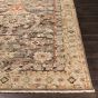 Brick Red & Cream Area Rug