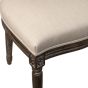 Dark Cane Back Dining Chair