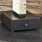 Rustic Grey Spire Buffet Lamp