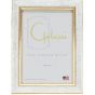 White & Gold Speckled 5x7 Frame