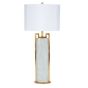 Gold Cement Finish Lamp