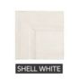 White Shell Rue King Bed