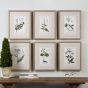 Botanical on Textured Linen Mat