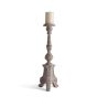 Candlestick with Gilded Accent