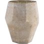 Rose Gold Geometric Vase - Md