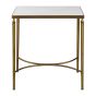 Gilded Iron and Marble Table