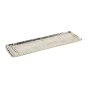 Large Hammered Nickel Tray