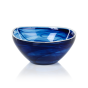 Indigo Alabaster Glass Bowl