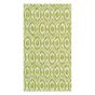 Green Amala Ikat Guest Towel