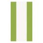 Bandol Stripe Green Guest Towel